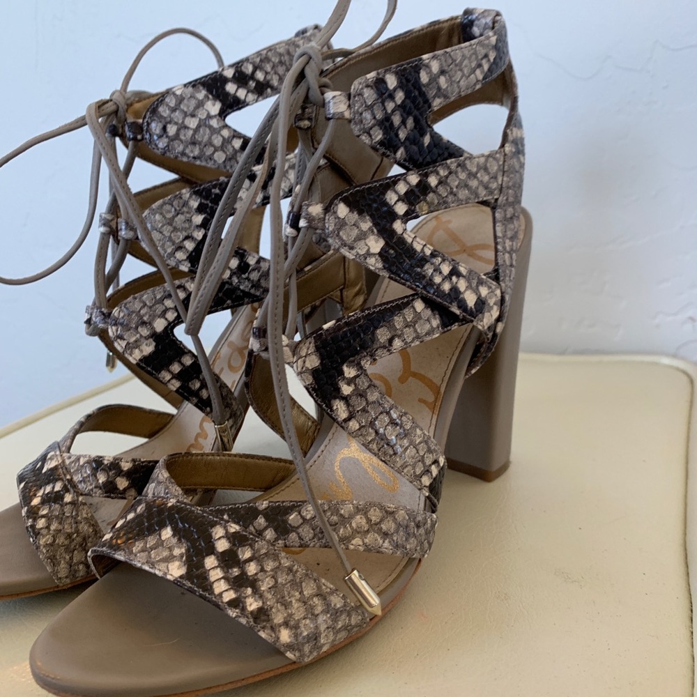 Sam Edelman Snake Skin Heels